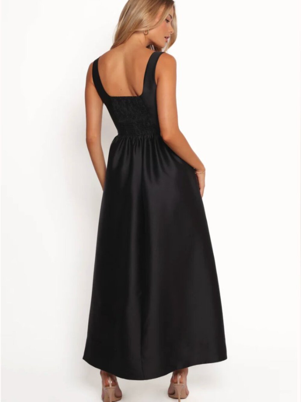 Petal and Pup Marcelline Maxi Dress - Black, size M - Picture 3 of 8